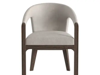 Antique Chair A - Unknown Manufacturer 3D model