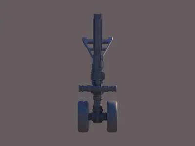 Landing gear - Chassi 3D model