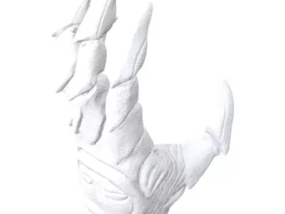 Predator falconer hand 3D model
