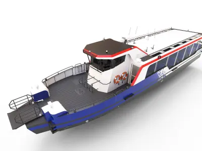 WaterBus ferries 3D model