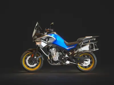 Base model CF  MOTO 800 MT 2024 3D model