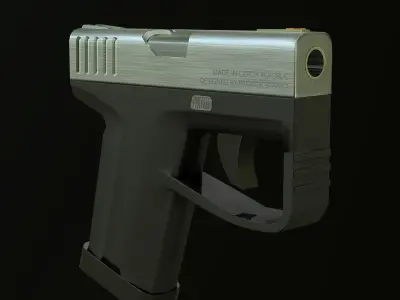 Kevin handgun Free low-poly 3D model
