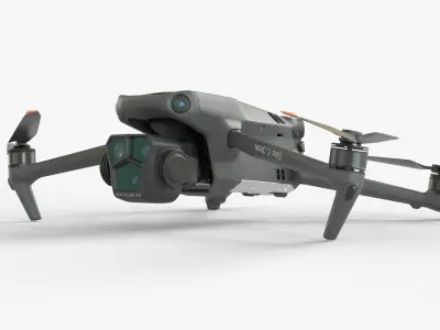 DJI Mavic 3 Pro 2024 Drone  3D model