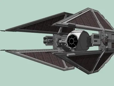 Spaceship-spacecraft-8 3D model