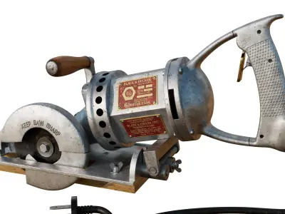 Portable Electric Saw 3D model