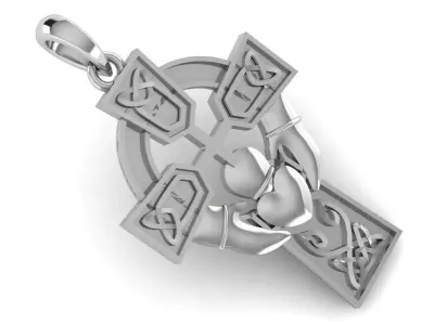 CROSS PENDANT CR191 3D print model