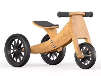 Kinderfeets Tiny Tot Balance Bike 3D model