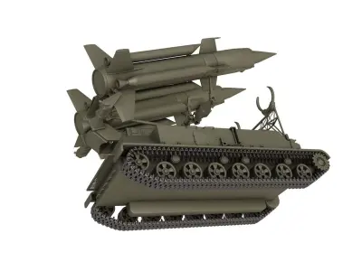 2K11 Krug 3D model