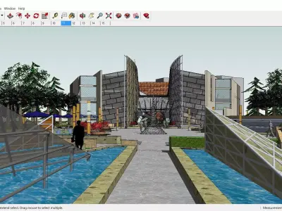 Sketchup Museum 127 3D model