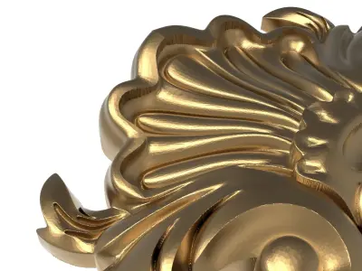 decorative pattern ready for 3D printing 3D model 82