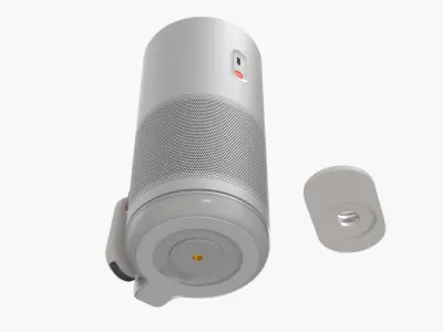 Mini HD Projector with USB Inputs and Magnetic Lens 3D model
