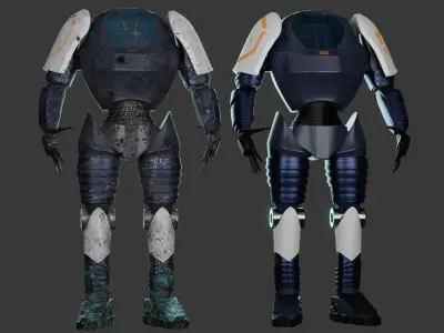 Mech Armor 3D model