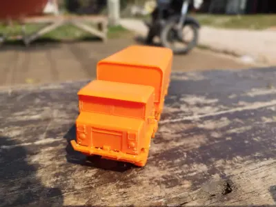 Australian Army Acco 6x6 F1 1973 3D Model 3D print model