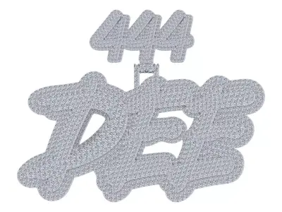 DEE Letter Pendent 3D print model