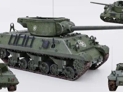m36 jackson 3D model
