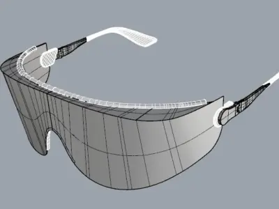 SAFETY GLASSES  3D model