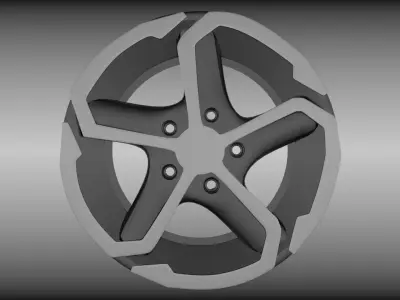 R1 rim 3D model