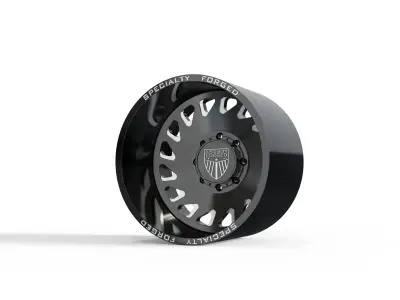 REAR SPECIALITY FORGED D001 WHEEL 3D MODEL 3D model