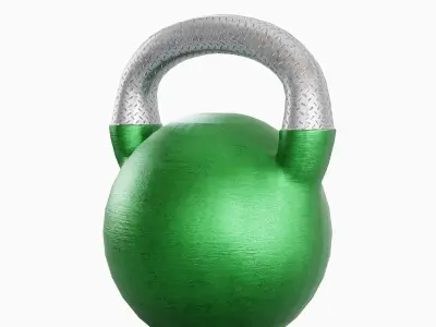 Kettlebell 05 Low-poly 3D model
