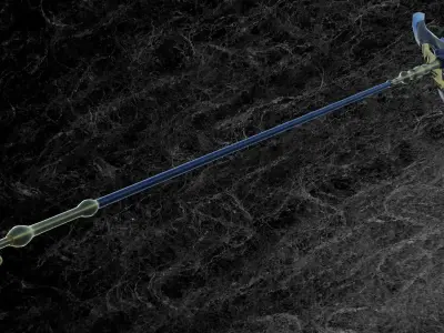 HEAVY SPEAR  Low-poly 3D model