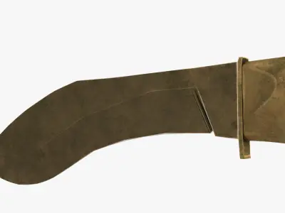 Kukri old 3D model