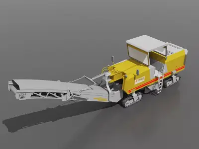 Large construction vehicles-agricultural machinery 3D model purchase