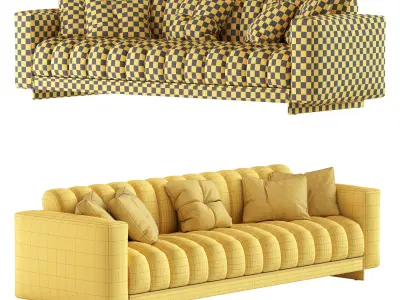 The Well Balanced Sofa 3D model