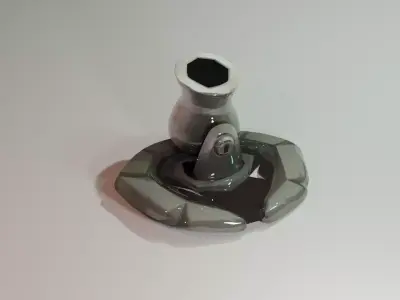 Cannon diffuse 3D model