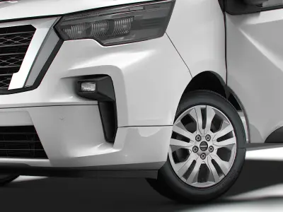 Nissan Primastar Van L2H2 HQInterior 2026 3D model