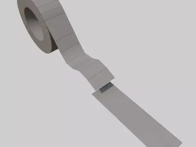 Sterilised Indicator Tape Free low-poly 3D model