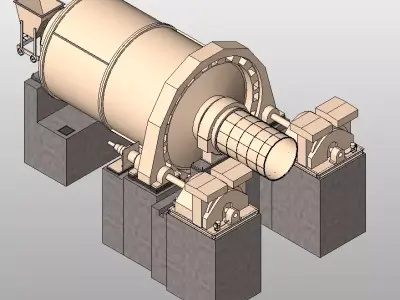 Ball Mill 2  3D model