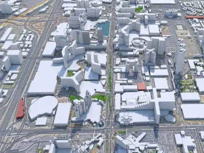 Las Vegas Strip Nevada USA 3D model