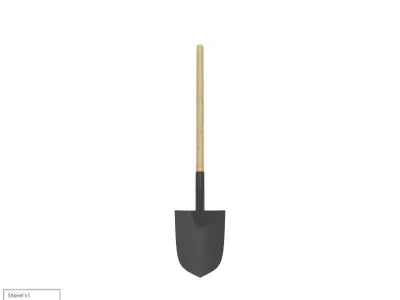Shovel one tenth Free 3D print model