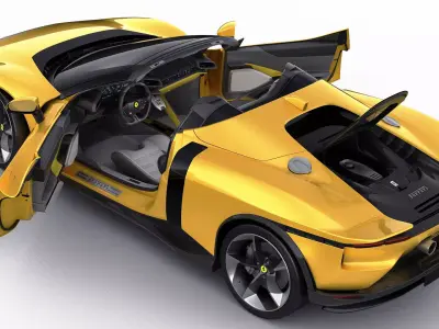 Ferrari 849 Testarossa Spider 2026 3D model