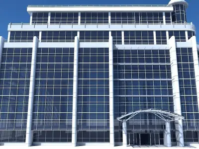 Office Building 707 3D model