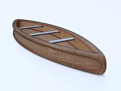 Float Boat 3D model