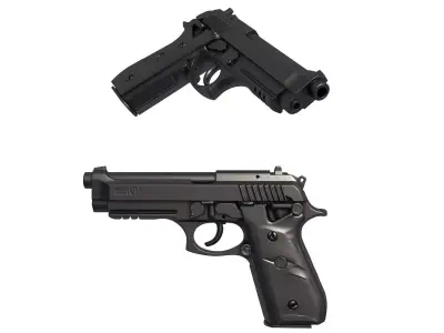 Taurus PT92 3D print model