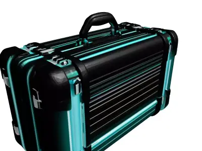 SciFi Futuristic Luminous Briefcase 3D model