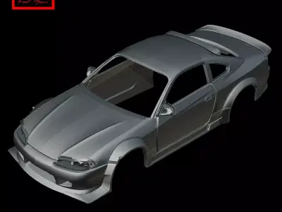 Nissan Silvia S15 Yashio Factory 1999 Car body 3D model