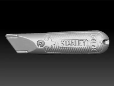 Stanley Utility Knife Handle 3D Scan 3D model