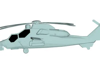 EUROCOPTER TIGER 3D model purchase