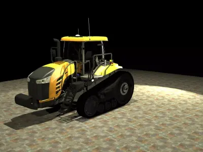 Challenger MT765E Low-poly 3D model