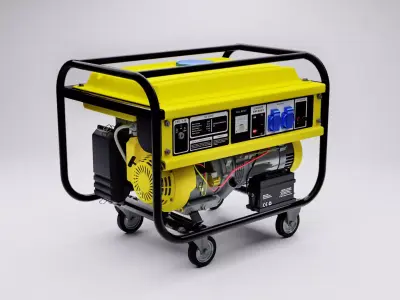 5000W Generator 3D model