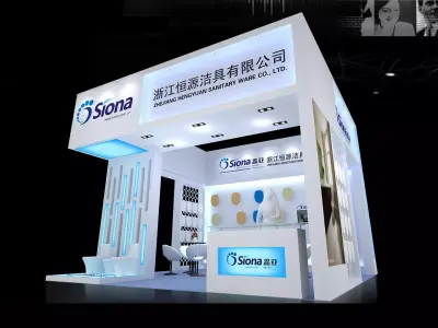 Exhibition - Area - 6X6-3DMAX2011-01 3D model