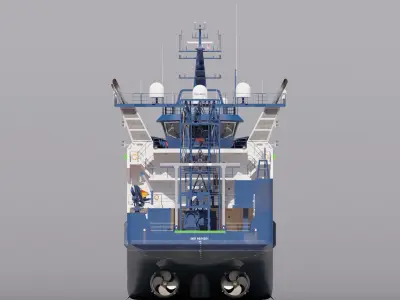 Armada 7803 Multi Purpose Offshore Vessel 3D model