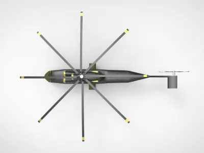 Mil Mi-26 Halo 3D model