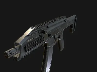UMP evo gun  3D model