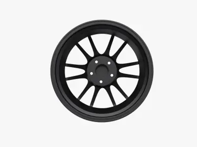Enkei GTC01RR Wheel Rim 3D model