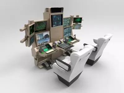 Drone Command Center 3D model by octagram14