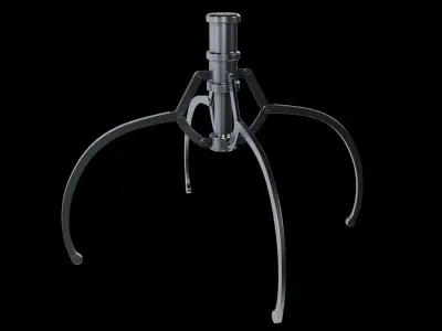 Metal Claw 14 with RIG 3D model